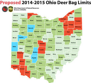 Deer hunting in Ohio
